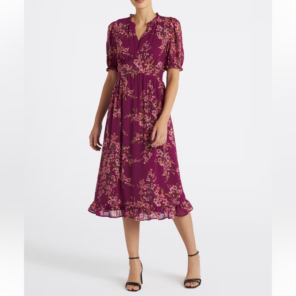 LES SEREIN Arnette Midi Dress